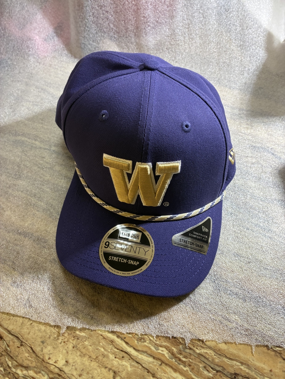New Era Washington Huskies Game Day Multi-Rope 9SEVENTY Stretch-Snap Hat